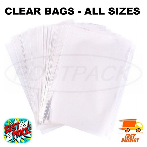 Clear plastic poly - poly, small