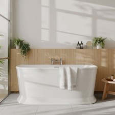 1700mm Freestanding Back to