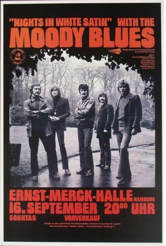 Moody blues concert - blues, vintage