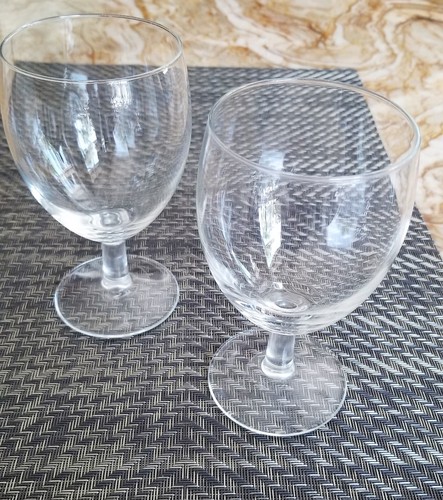 Pair beer glasses set - pair, stemmed