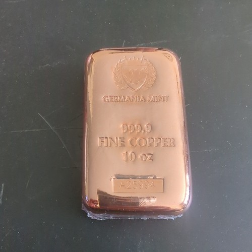 Germania mint 10oz copper - copper, cast