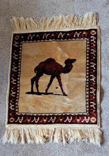 Vintage camel tapestry small - camel,