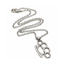 Knuckle duster pendant - knuckle,