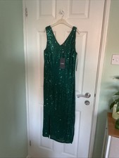 Isabel London Green Sequin