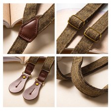 New 3-Button Trouser Braces