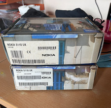 2 x Vintage Classic Retro Nokia 5110 Black Mobile Phone