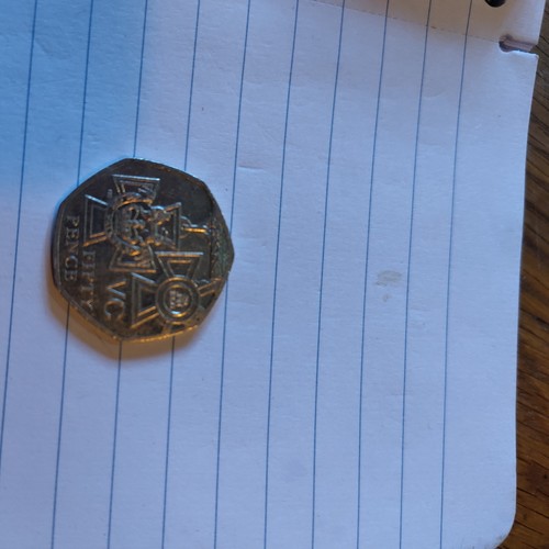 2006 50p fifty pence coin - 2006,