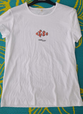 Rapanui Teemill Marine Conservation Society  Clown Fish T-Shirt  Size 10 BNWOT