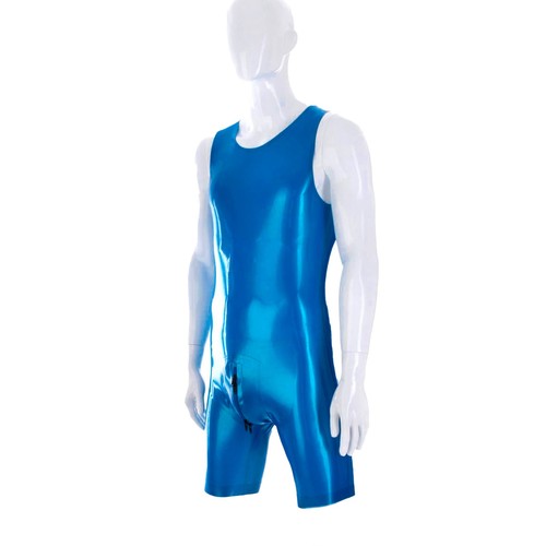 Men latex swimsuit one - men's,