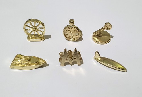 Metal monopoly tokens - metal, /