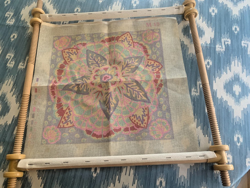 Needlepoint tapestry frame - tapestry, &