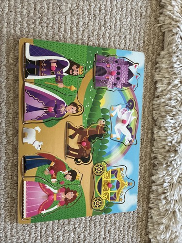 Wood puzzle princess - wood,