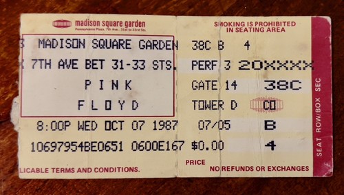 Pink floyd madison square - pink, at