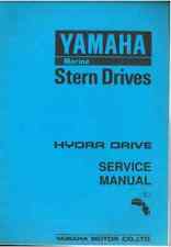 Yamaha Marine Engine Stern Drive Hydra Drive Workshop Service Manual
