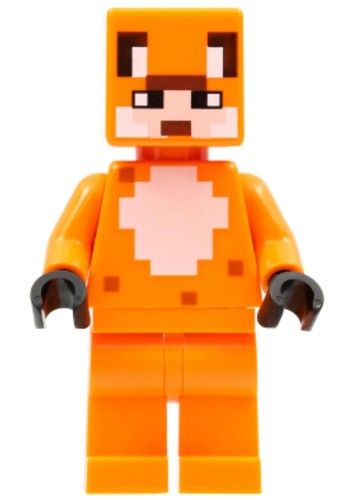 Lego minecraft minifigure fox - lego,