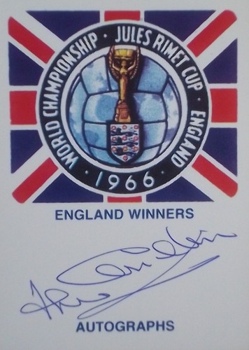 Jack charlton england - charlton, signed