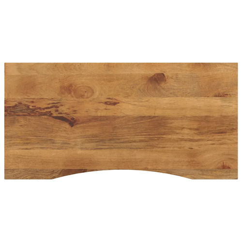 Walplus curved desk - curved, top