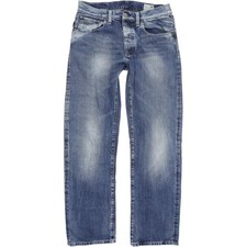 G-Star Men Blue Straight Regular Jeans W34 L32 (60417)