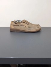 Ecco Beige Suede Boat Shoes UK 12