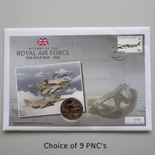 2008 History of the RAF 90th Anniversary Coin Covers - PNC First Day Covers