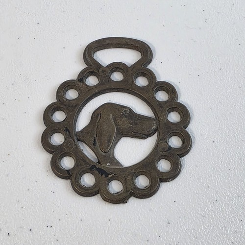 Vintage antique brass horse - antique,