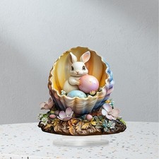Easter Bunny Figurines Rabbit