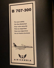 Air Gambia Boeing 707-300