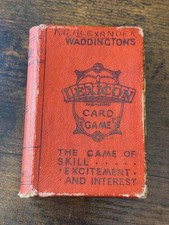 VINTAGE LEXICON CARD GAME
