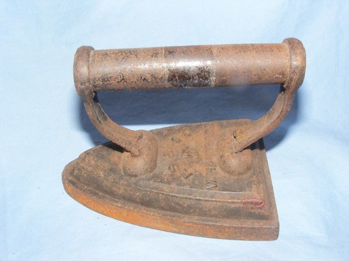 Vintage iron heavy cast - vintage, no