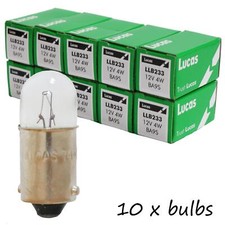 10 Lucas LLB233 12V 4W