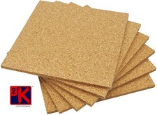 Cork adhesive wall tiles - wall,