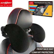 Car Soft Headrest Pillow Seat Neck Head Support Adjustable Travel Rest Sleeping