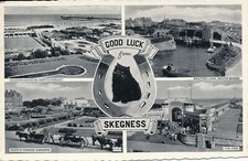 PC73191 Good Luck from Skegness. Multi view. 1960
