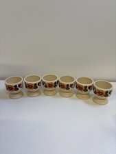 Vintage MCM Set of 6 EMSA Egg