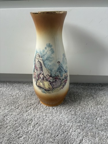 Staffordshire ironstone vase - staffordshire,