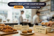 Mini Letter Board Price Signs