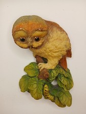 Owlet Bossons Chalkware Wall