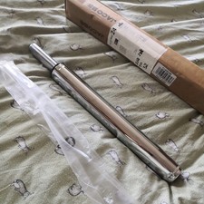  15" Gas Lift Office Chair Bar Stool Spare Seat Base Piston in Chrome