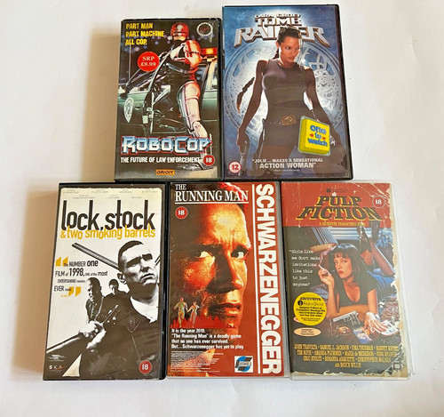 90s action vhs bundle - action,