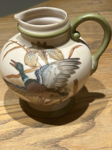 Austrian art pottery jug c1890 - art,