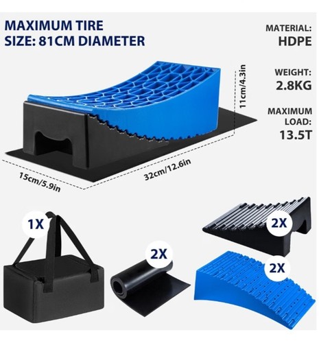 Levelling ramps blocks - ramps, heavy