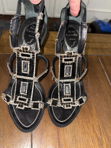 Rene caovilla venezia black - venezia,