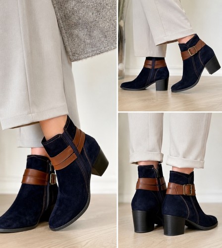 Tamaris navy suede - navy, boots