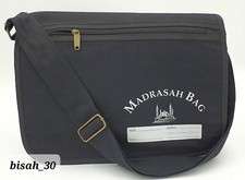 TEENS LARGE Madrasah Madrassa Messenger Bag & Strap Good Quality Mosque Masjid