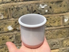 Cute mini ceramic pot - tiny orchid /succulent pot - Mini plant pot 7cm