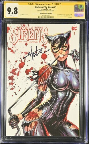 Gotham city sirens cgc 9 - gotham,