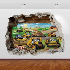 JCB Tractors Diggers Graphic