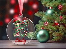Personalised initial elf - personalised,