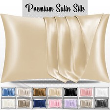 Satin Silk Pillow Cover Cases