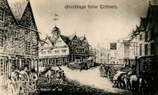 TETBURY GREETINGS - POSTCARD
